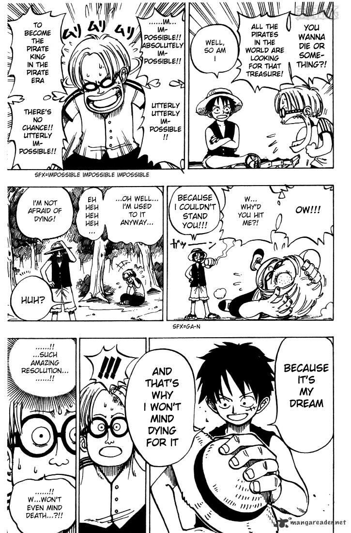 One Piece Chapter 2 : They Call Him Strawhat Luffy page 15 - Mangakakalot