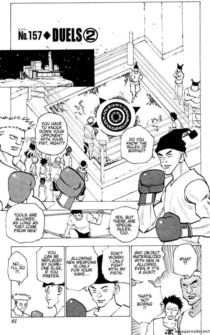 Hunter X Hunter Chapter 157 Read Hunter X Hunter Chapter 157 Online At Allmanga Us Page 1