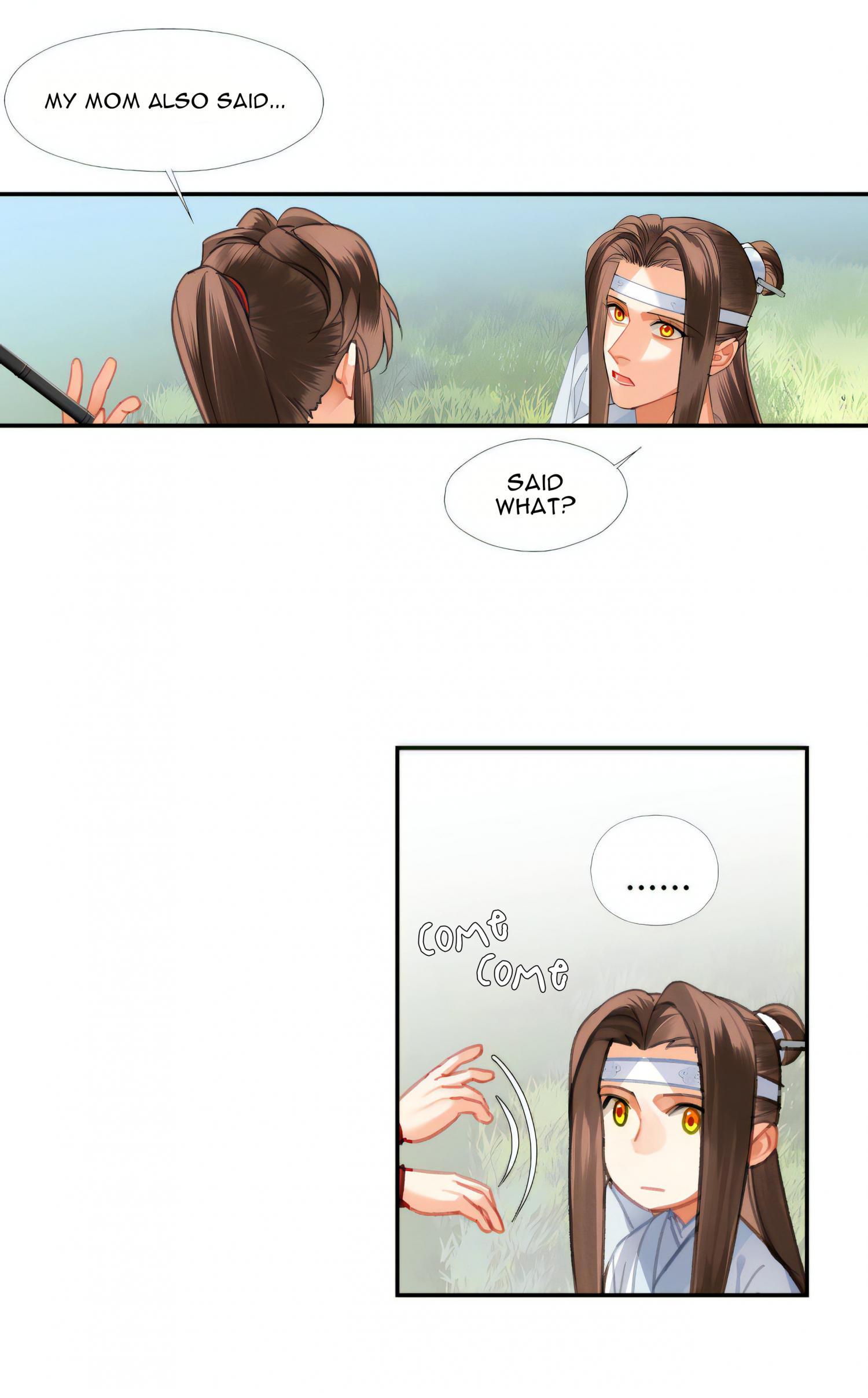 WANGXIAN+ MDZS MANHUA final chapter 259! 💙❤ “lan