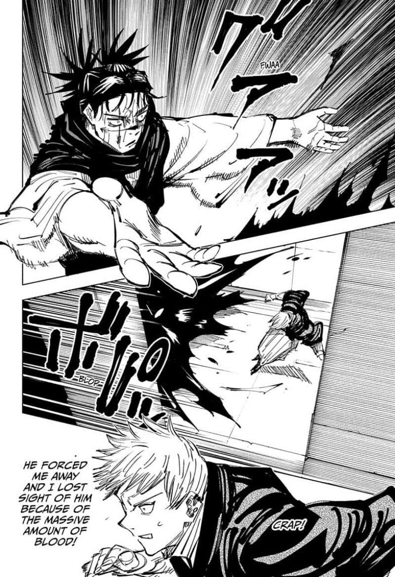 Jujutsu Kaisen Chapter 142: A Big Brother's Back page 10 - Mangakakalot