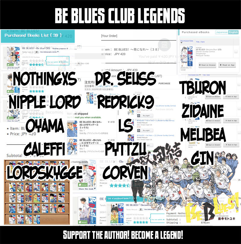 Be Blues Ao Ni Nare Chapter 432 Read Be Blues Ao Ni Nare 432 Free Mangareader Cc