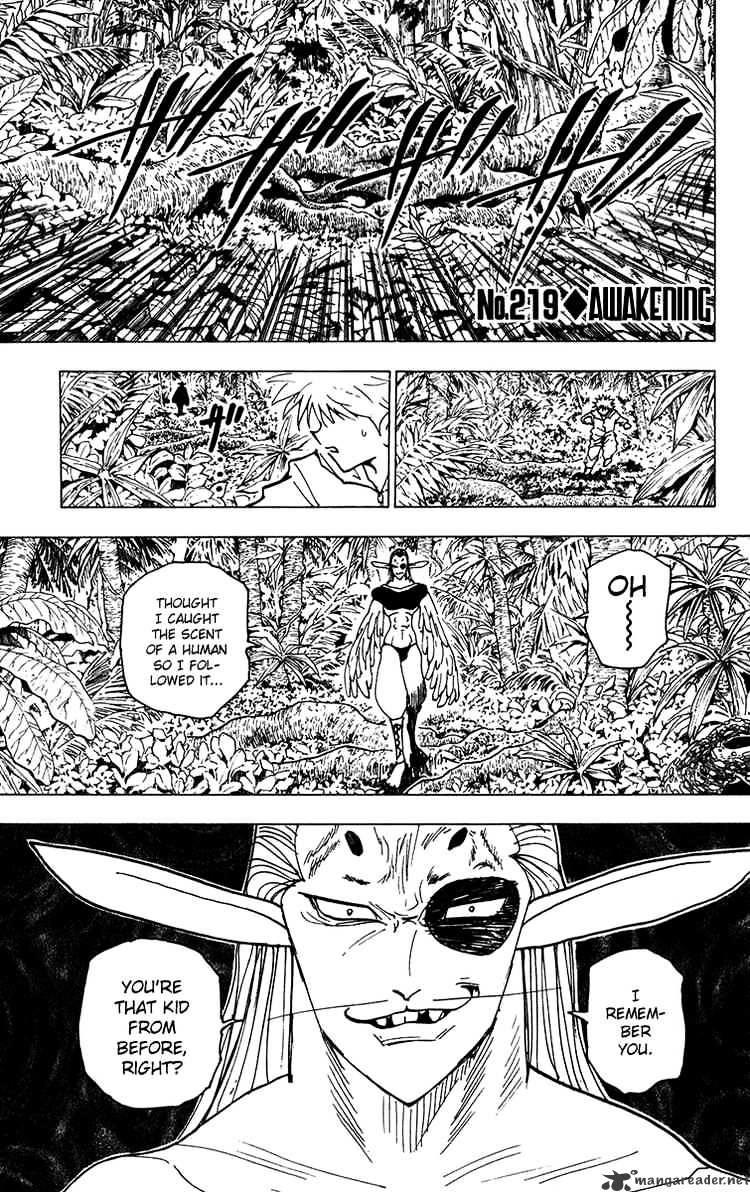 Hunter X Hunter Chapter 219 Read Hunter X Hunter Chapter 219 Online Mangadex Nl