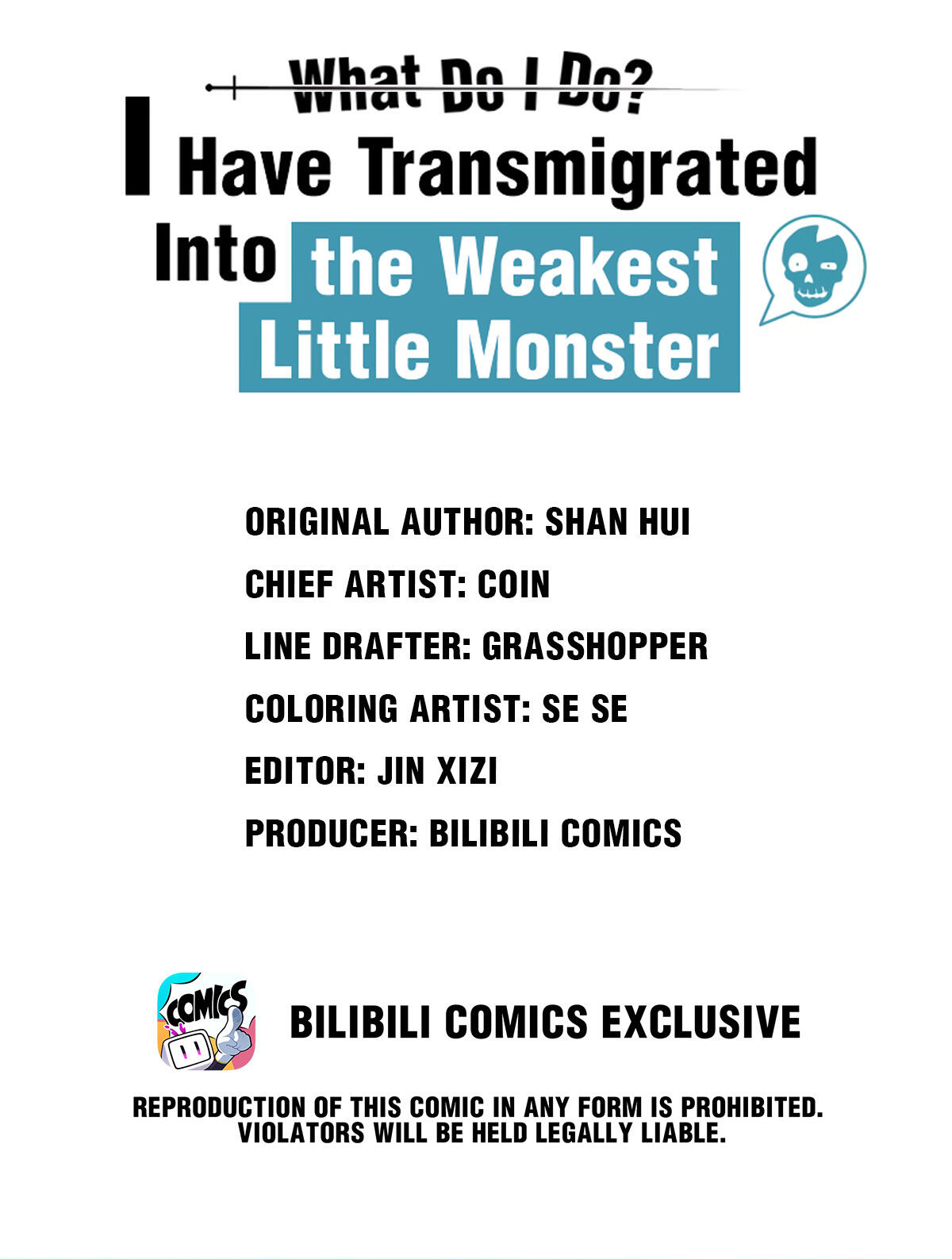 What Do I Do?! I Have Transmigrated Into the Weakest Little Monster read  comic online - BILIBILI COMICS