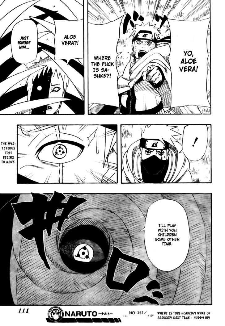Vol.43 Chapter 395 – The Enigma that is Tobi | 17 page