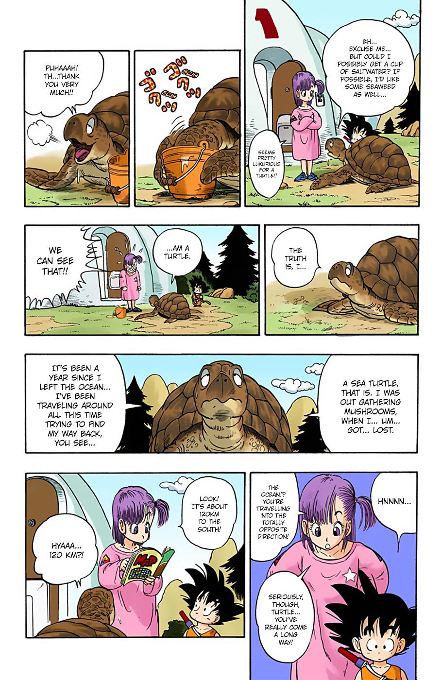 Dragon Ball - Full Color Edition Vol.1 Chapter 3: Goku Runs To The Beach page 6 - Mangakakalot