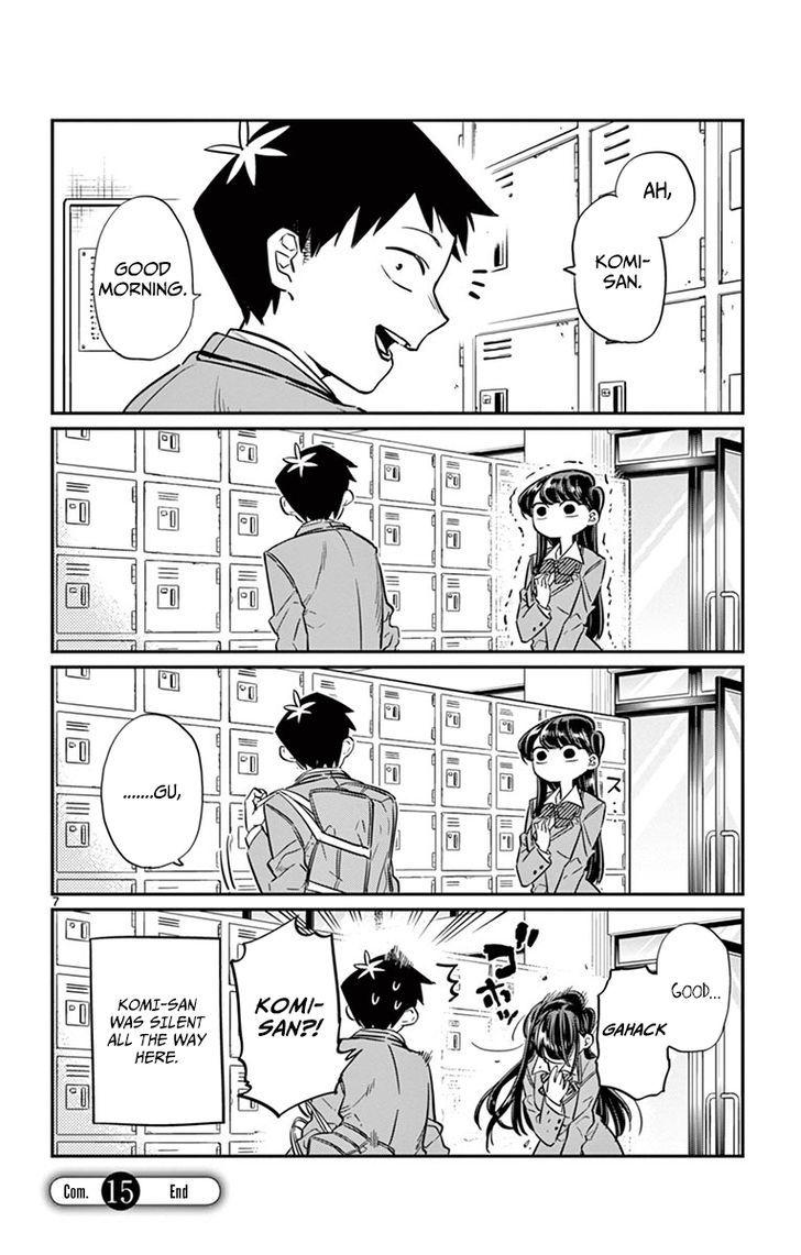 Komi-San Wa Komyushou Desu Vol.1 Chapter 15: Going To School page 9 - Mangakakalot