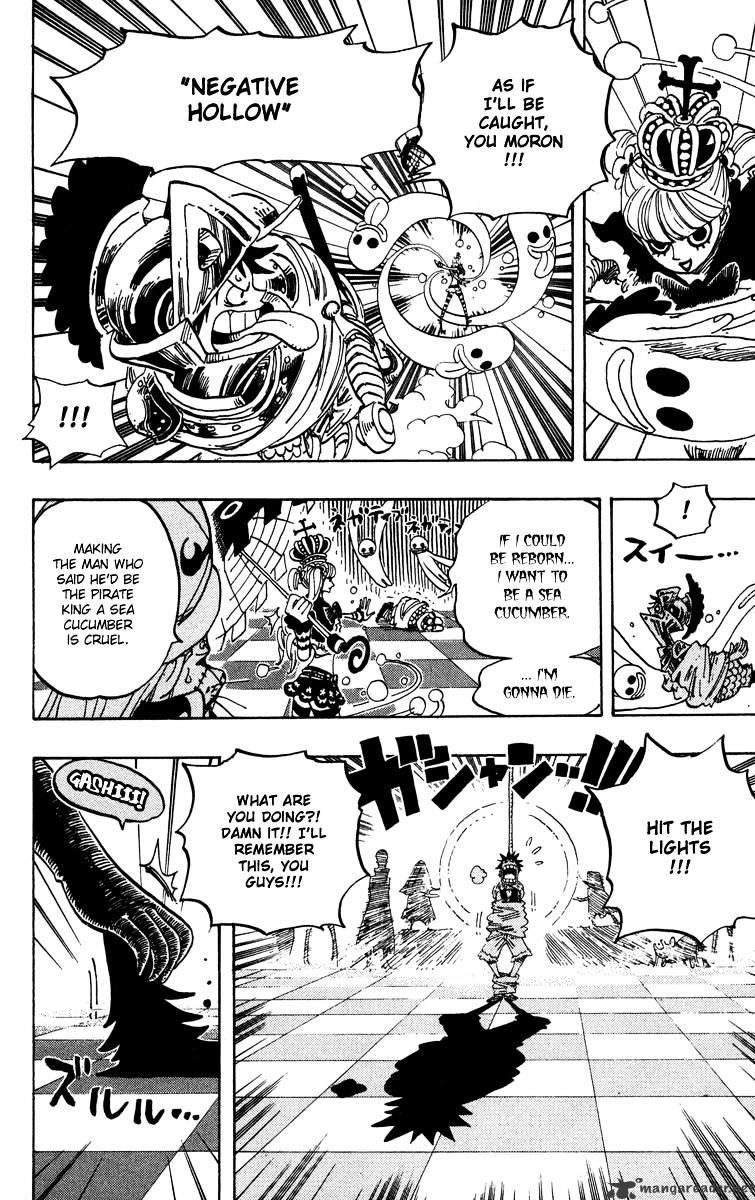 One Piece Chapter 455 : King Of The Depths The Shichibukai Gecko Moria page 17 - Mangakakalot
