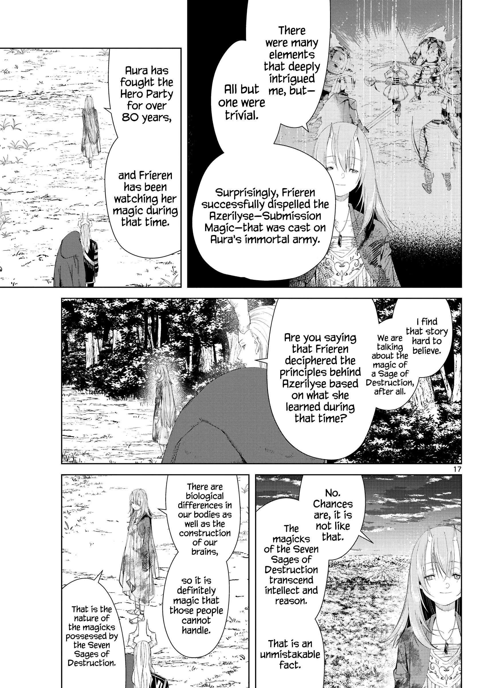Sousou No Frieren Chapter 97: Observation page 17 - Mangakakalot