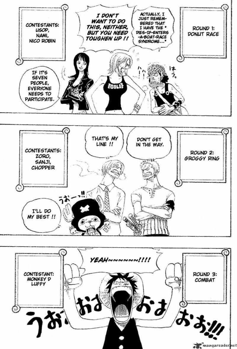 One Piece Chapter 306 : Donut Race page 17 - Mangakakalot