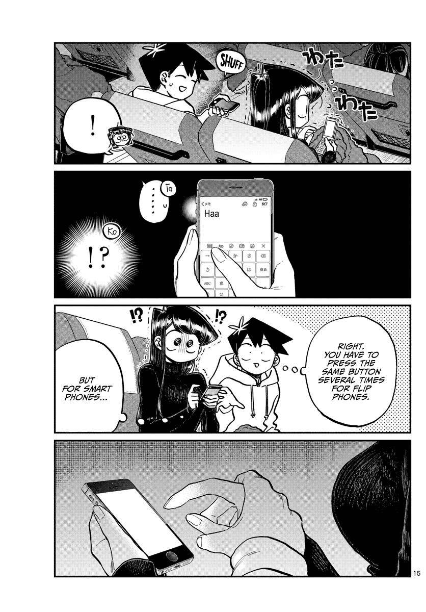 Komi-San Wa Komyushou Desu Chapter 260: Can't Sleep page 15 - Mangakakalot
