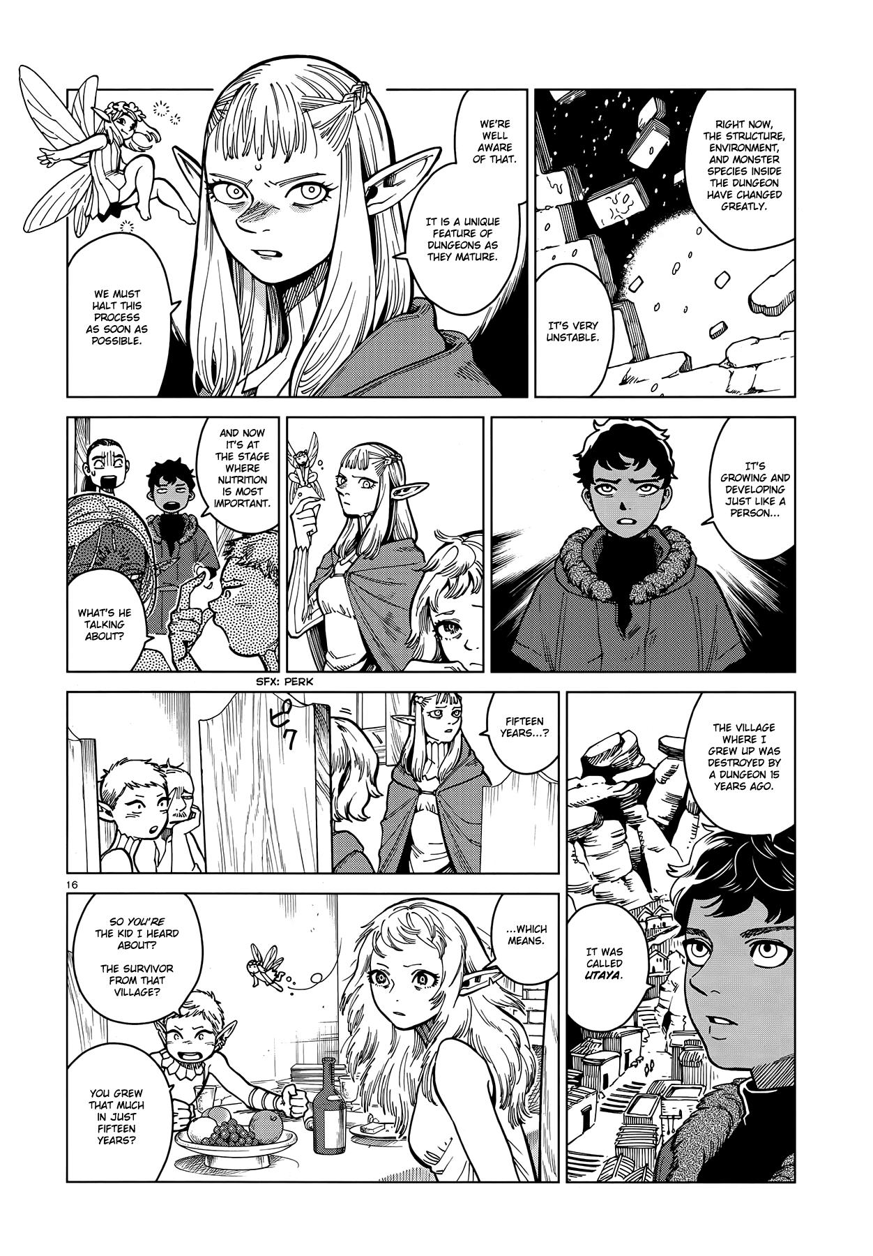Dungeon Meshi Chapter 45: Egg page 16 - Mangakakalot