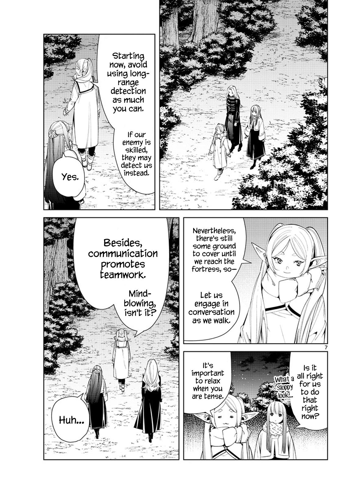 Sousou No Frieren Chapter 73: Encounter Battle page 7 - Mangakakalot