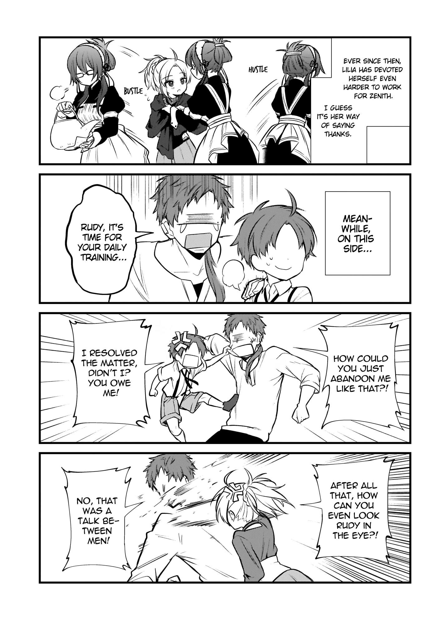 MUSHOKU TENSEI: EVEN IF IT'S A 4-KOMA, I'LL GET SERIOUS chapter-5 Page 10