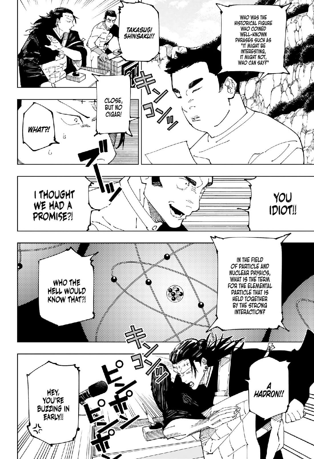 Jujutsu Kaisen Chapter 242: Idiot Survivor!! ~Soar Ever Higher~ page 10 - Mangakakalot