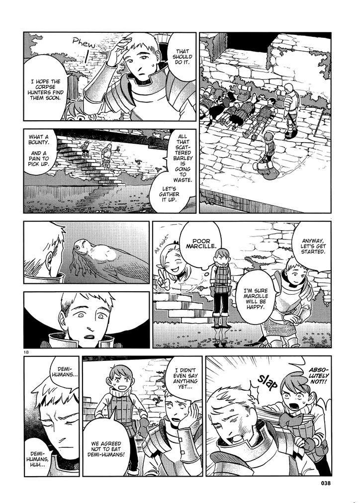 Dungeon Meshi Chapter 15 : Zosui page 18 - Mangakakalot