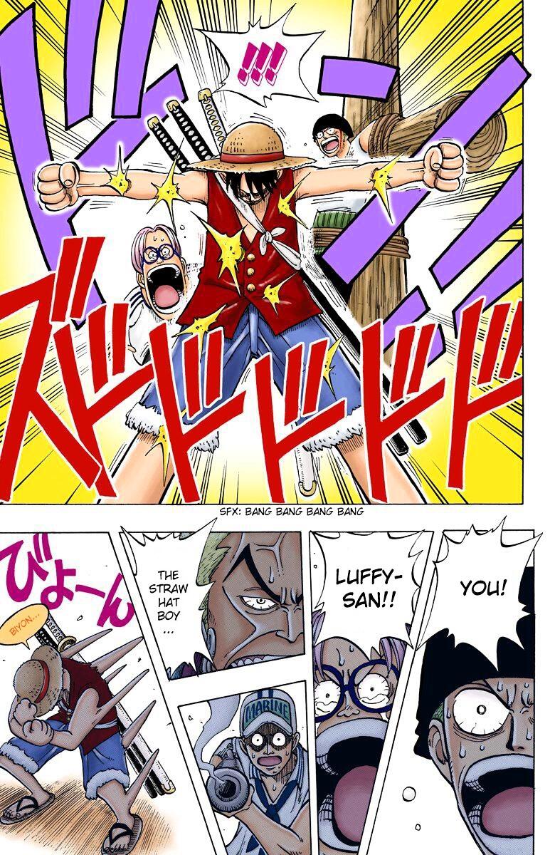 One Piece Chapter 5 (V3) : The Pirate King And The Great Swordsman page 18 - Mangakakalot