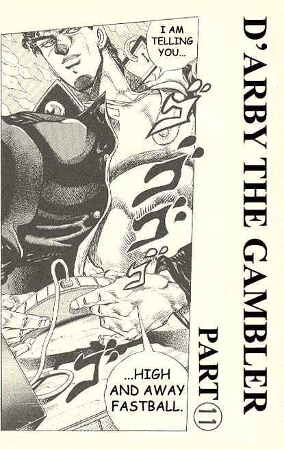 Jojo's Bizarre Adventure Vol.25 Chapter 237 : D'arby The Gamer Pt.11 page 2 - 