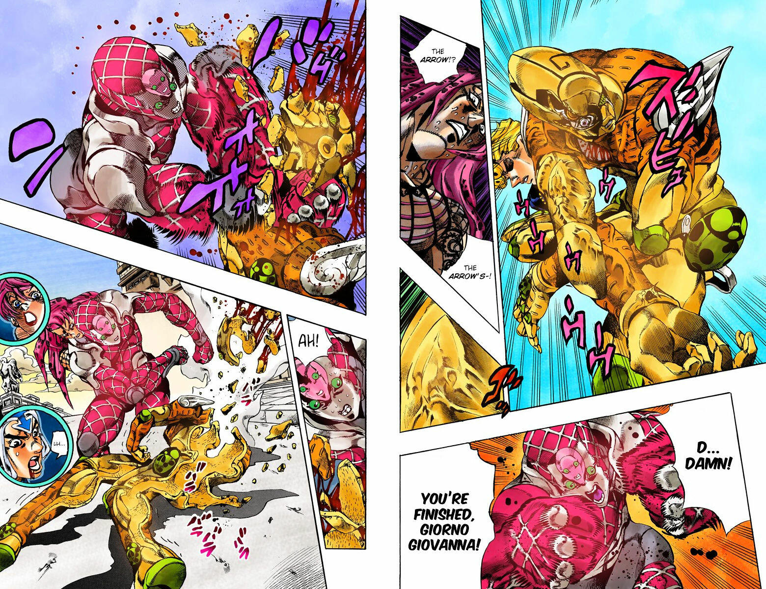 JoJo's Bizarre Adventure Part 5 - Vento Aureo (Official Colored)