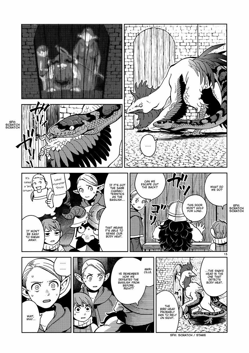 Dungeon Meshi Chapter 34 : Cockatrice page 15 - Mangakakalot