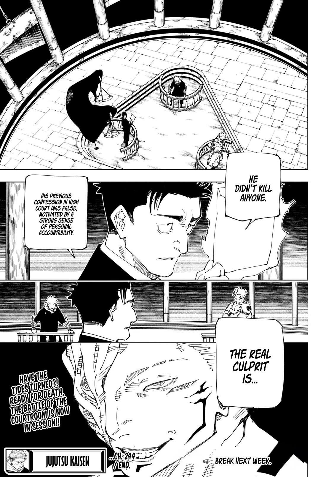 Jujutsu Kaisen Chapter 244: The Decisive Battle In The Uninhabited, Demon-Infested Shinjuku ⑯ page 20 - Mangakakalot