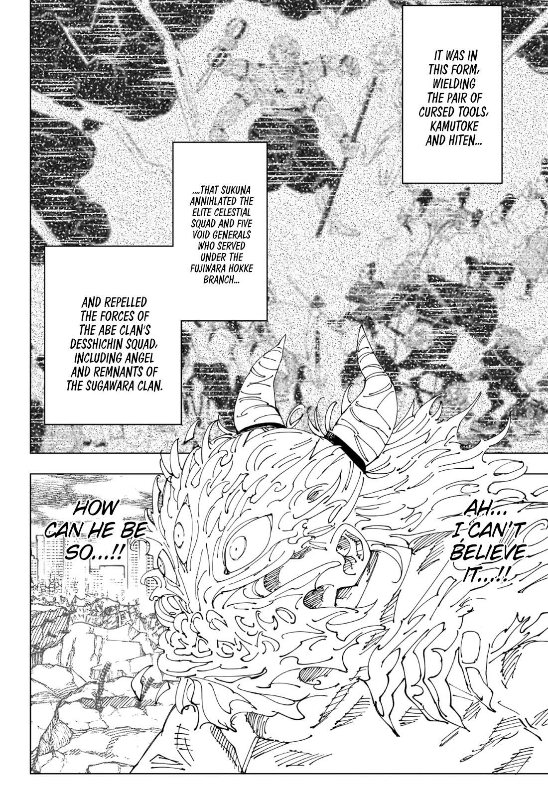 Jujutsu Kaisen Chapter 238: Chapter 238: The Decisive Battle In The Uninhabited, Demon-Infested Shinjuku ⑮ page 4 - Mangakakalot