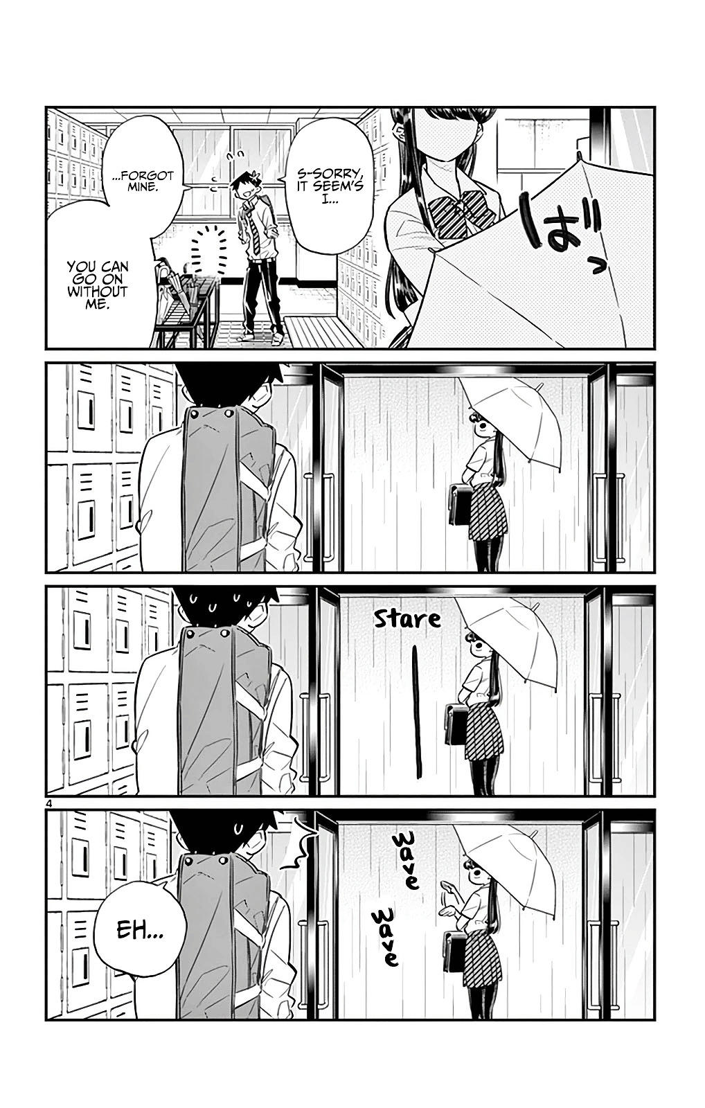 Komi-San Wa Komyushou Desu Vol.2 Chapter 30: It's Raining page 4 - Mangakakalot