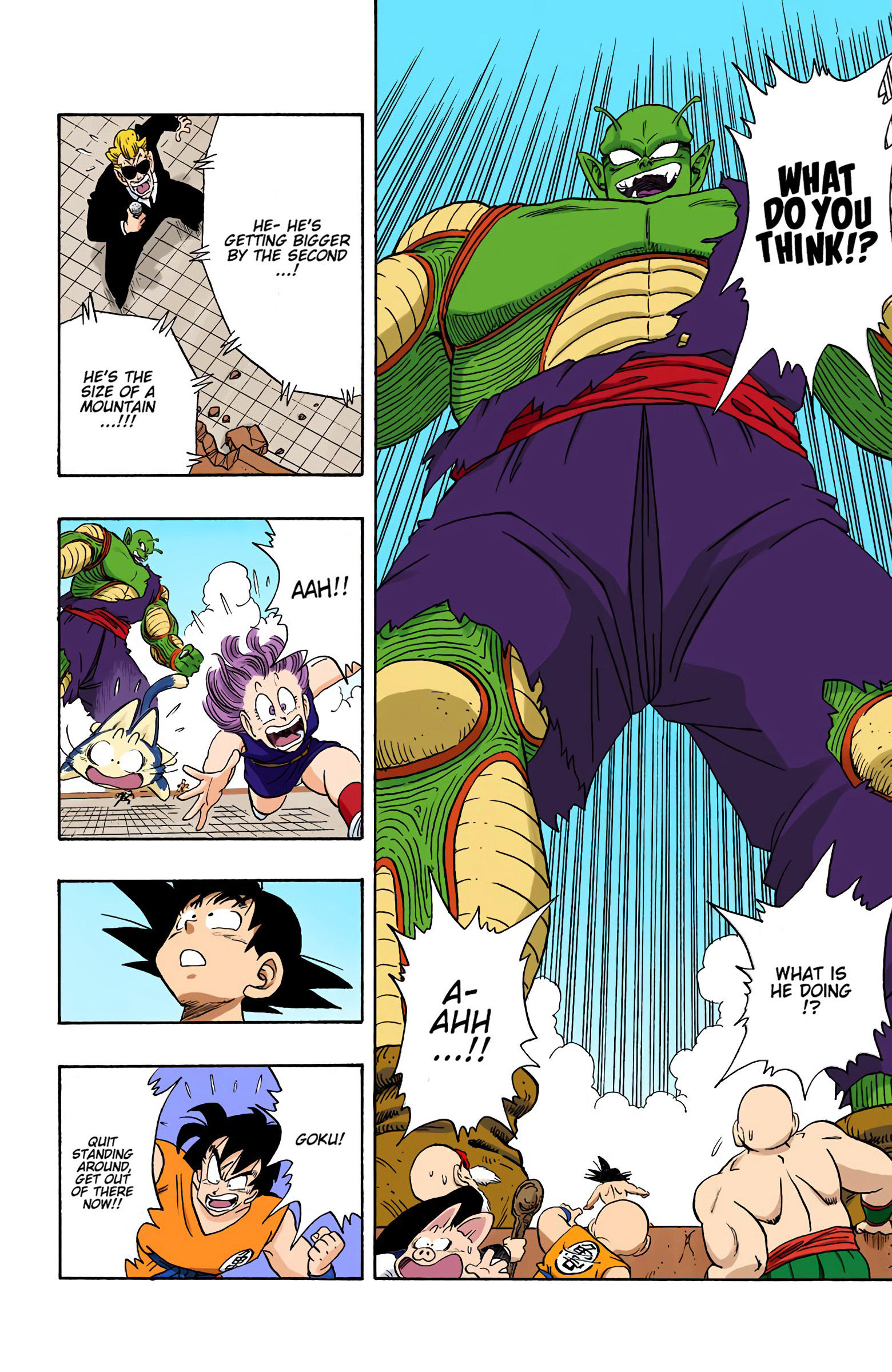 Dragon Ball - Full Color Edition Vol.16 Chapter 187: Piccolo's Super Giantification Spell page 11 - Mangakakalot