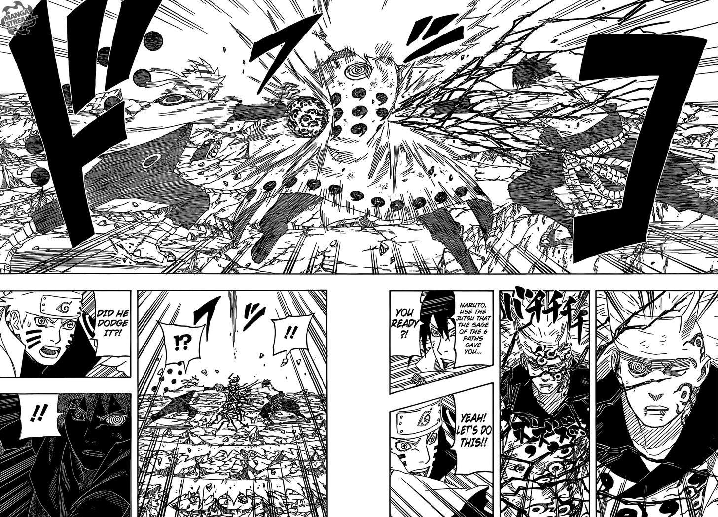 Vol.70 Chapter 674 – Sasuke’s Rinnegan…!! | 12 page
