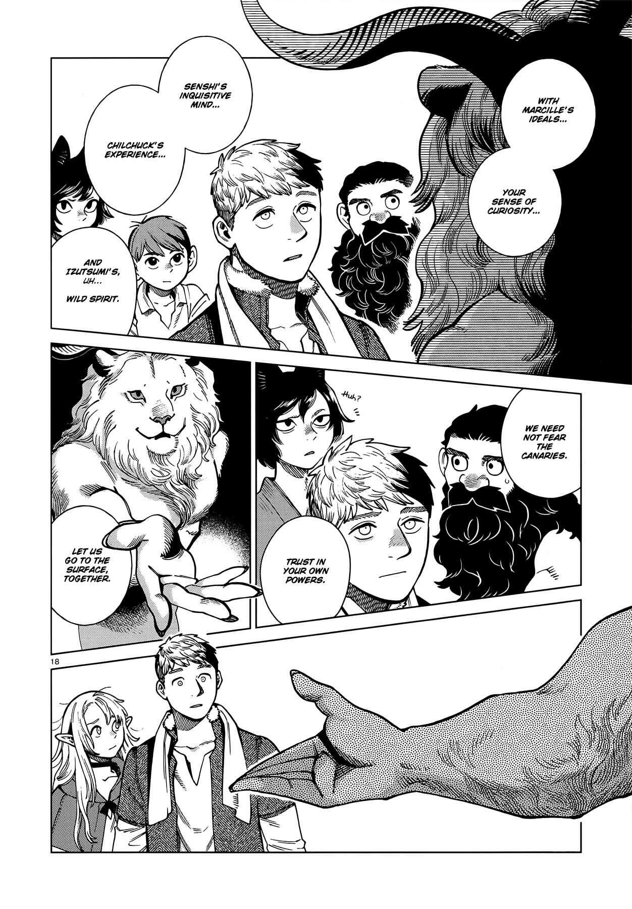 Dungeon Meshi Chapter 80 page 18 - Mangakakalot