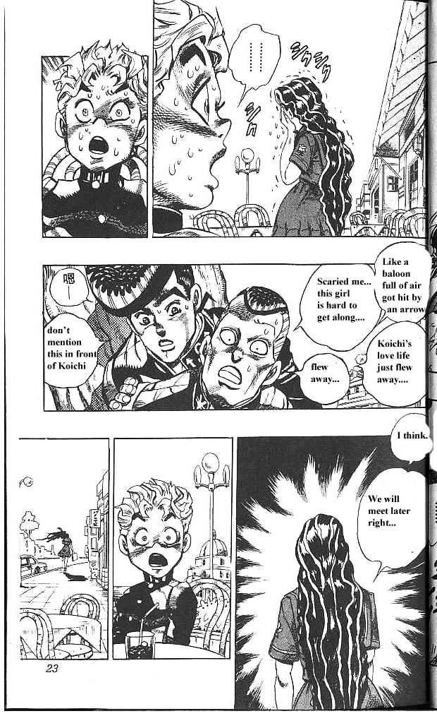 Jojo's Bizarre Adventure Vol.32 Chapter 294 page 21 - 