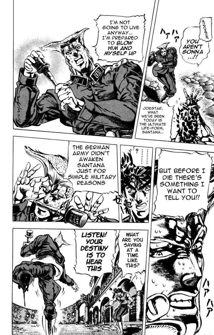 Jojo's Bizarre Adventure Vol.7 Chapter 61 : The End Of A Proud Man page 6 - 
