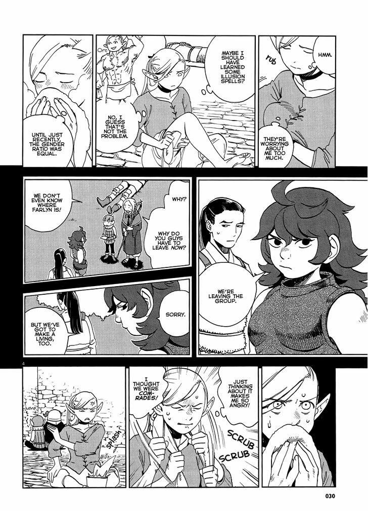 Dungeon Meshi Chapter 18 : Grilling page 4 - Mangakakalot