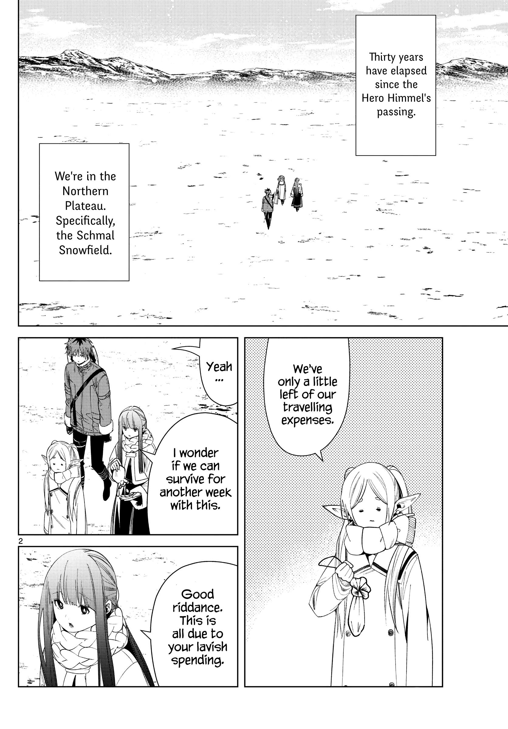 Sousou No Frieren Chapter 80: Holy Snow Crystals page 2 - Mangakakalot