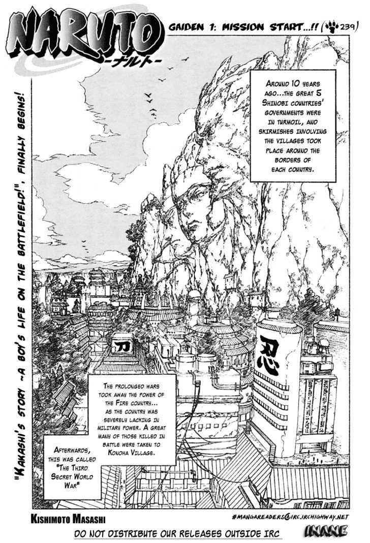 Vol.27 Chapter 239 – Side Story 1: Mission Start…!! | 1 page