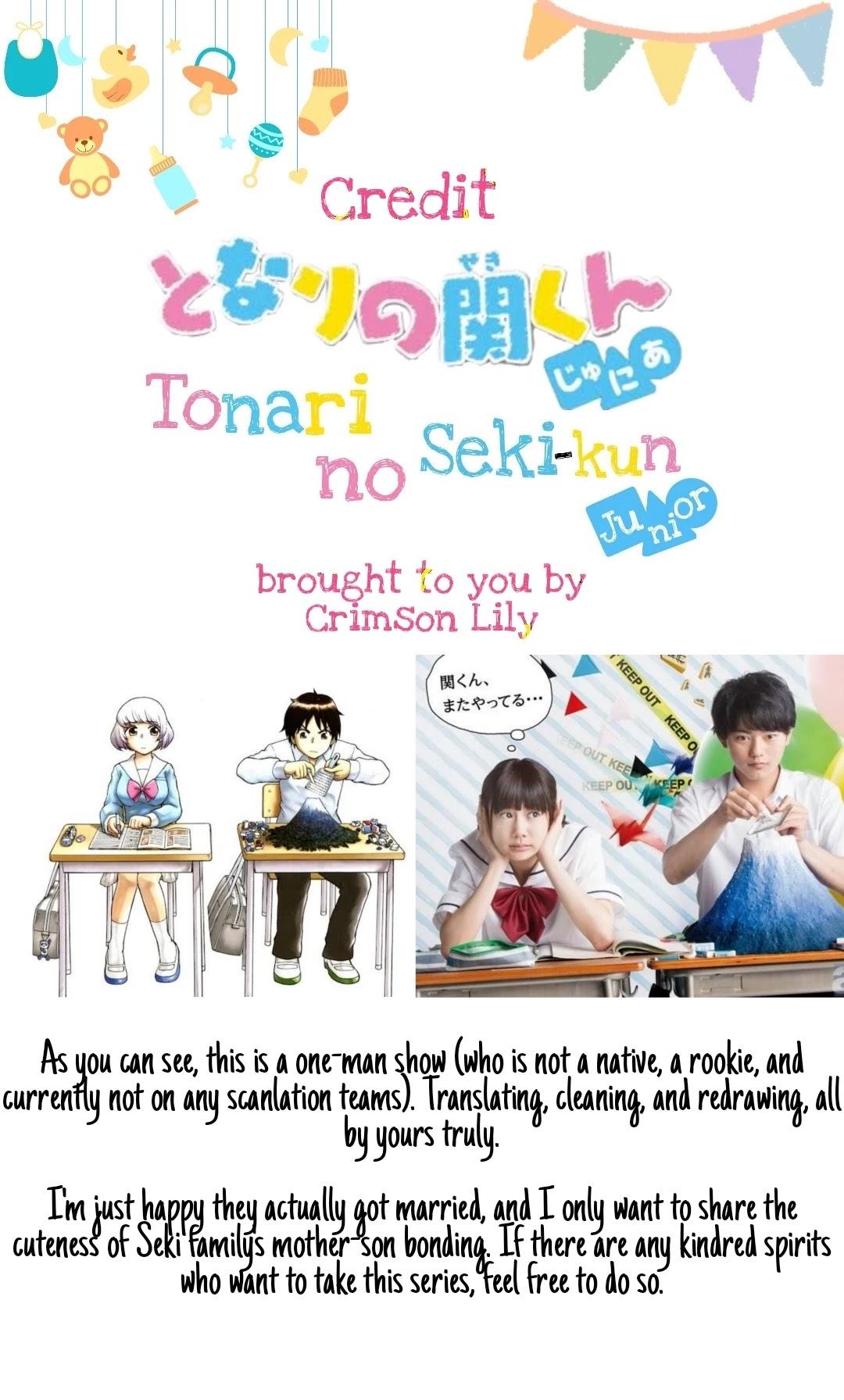 Tonari No Seki Kun Manga Read Tonari No Seki-Kun Junior Chapter 1 - Manganelo