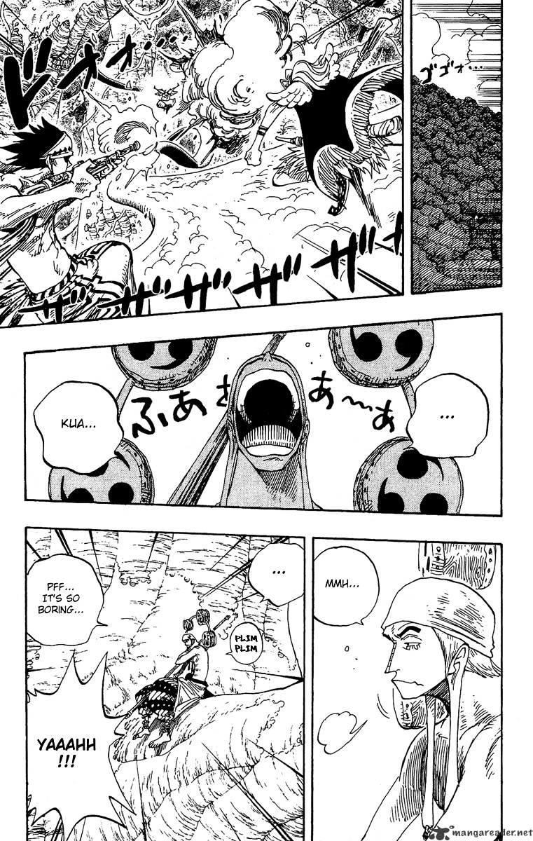 One Piece Chapter 264 : Warrior Kamakiri V.s. God Enerli page 11 - Mangakakalot