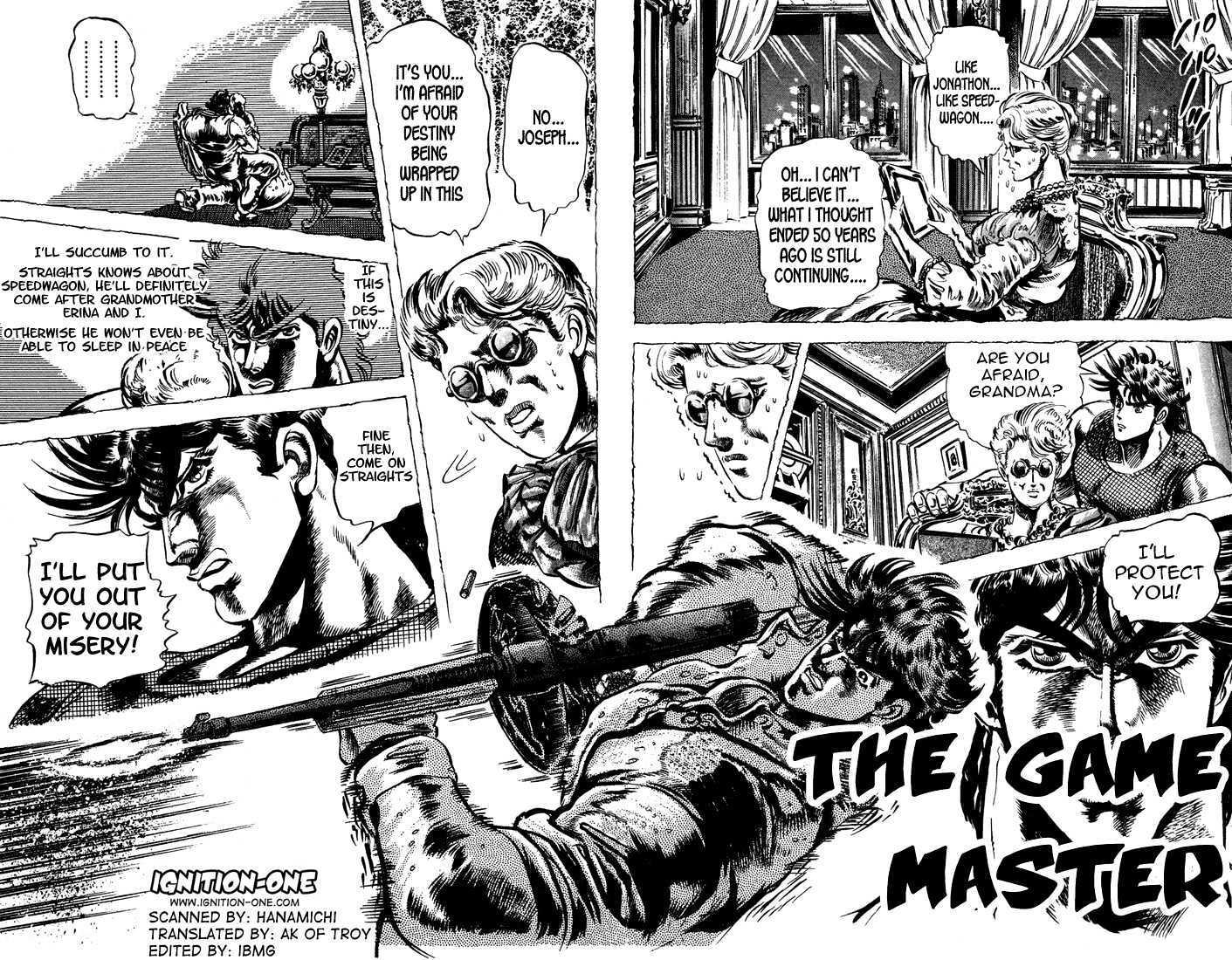 Jojo's Bizarre Adventure Vol.6 Chapter 49 : The Game Master page 1 - 
