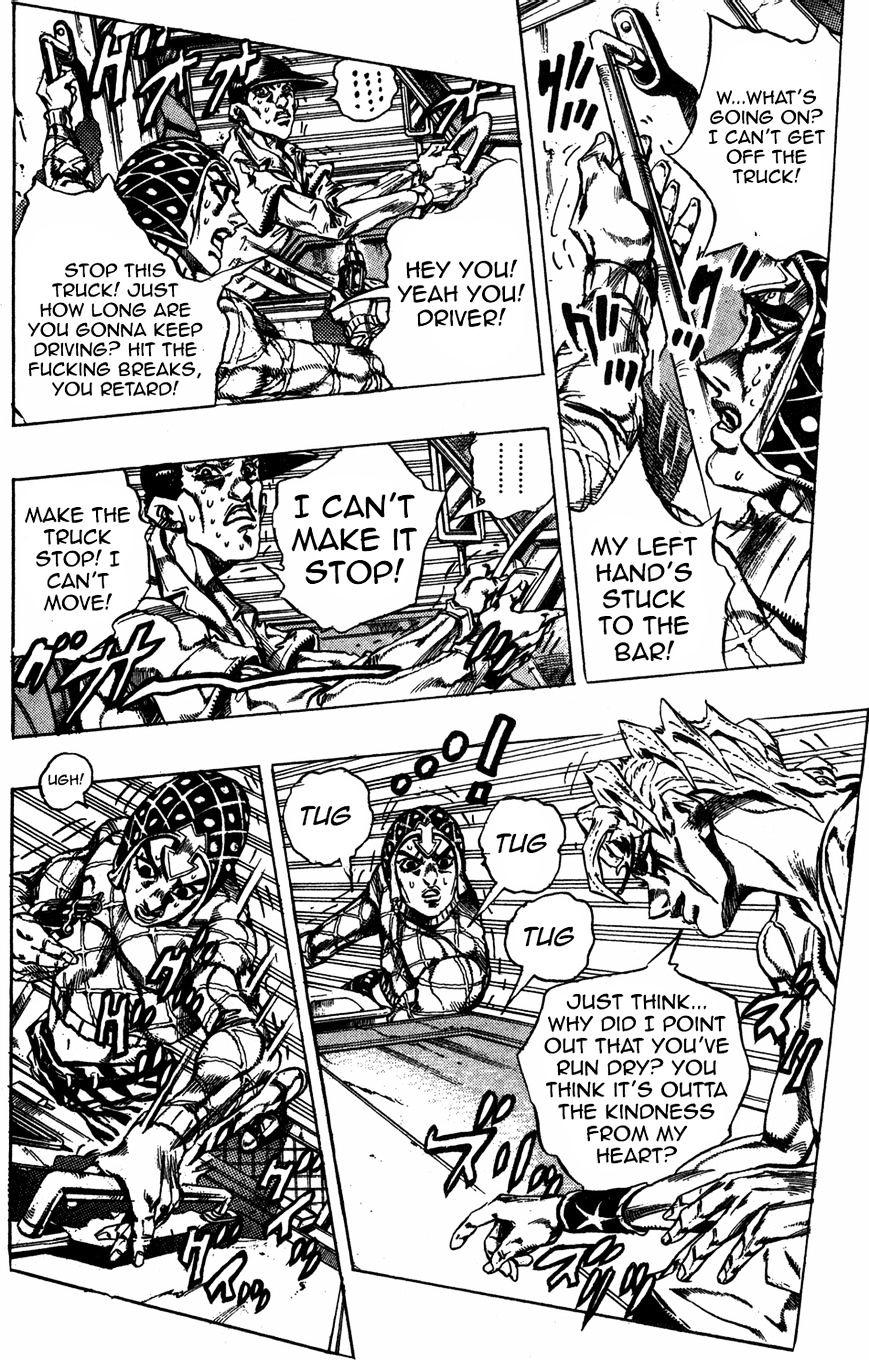 Jojo's Bizarre Adventure Vol.50 Chapter 465 : Sex Pistols Appear! - Part 4 page 9 - 