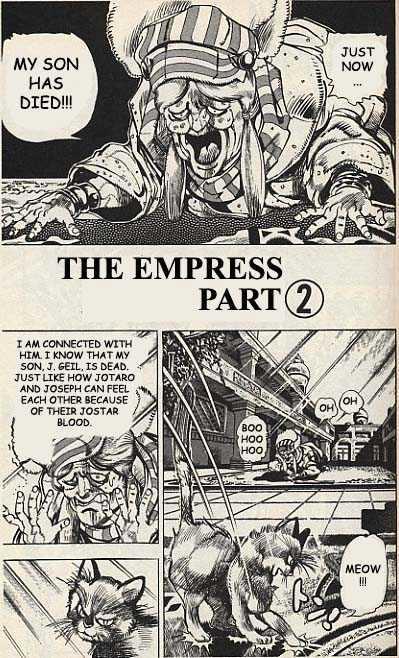 Jojo's Bizarre Adventure Vol.16 Chapter 147 : The Empress Pt.2 page 1 - 