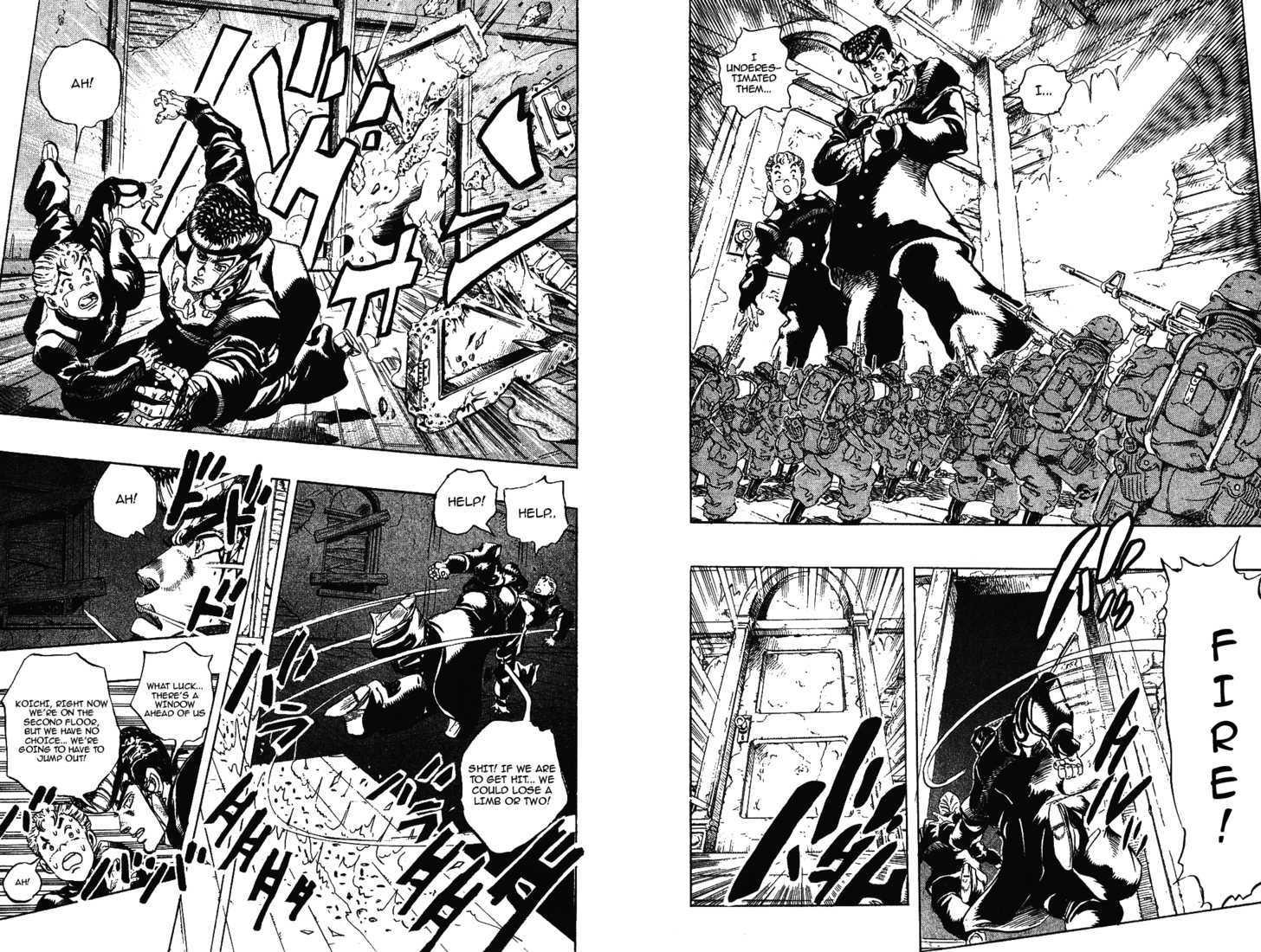 Jojo's Bizarre Adventure Vol.30 Chapter 278 : Nijimura Brothers Part 5 page 8 - 
