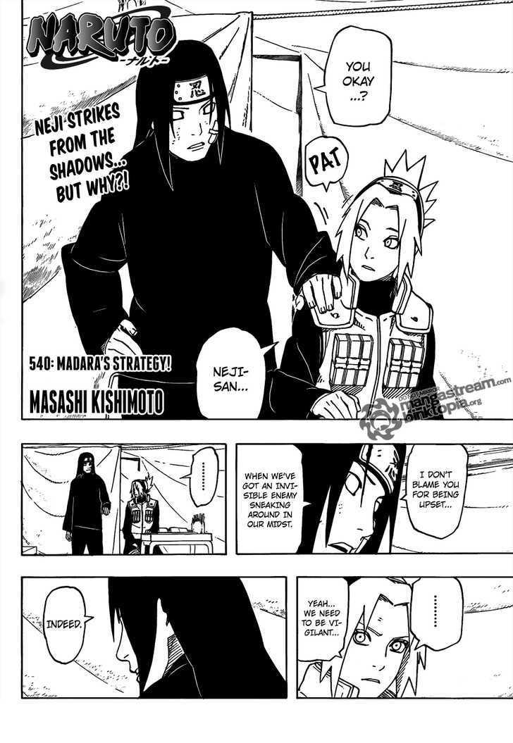 Vol.57 Chapter 540 – Madara’s Strategy!! | 2 page