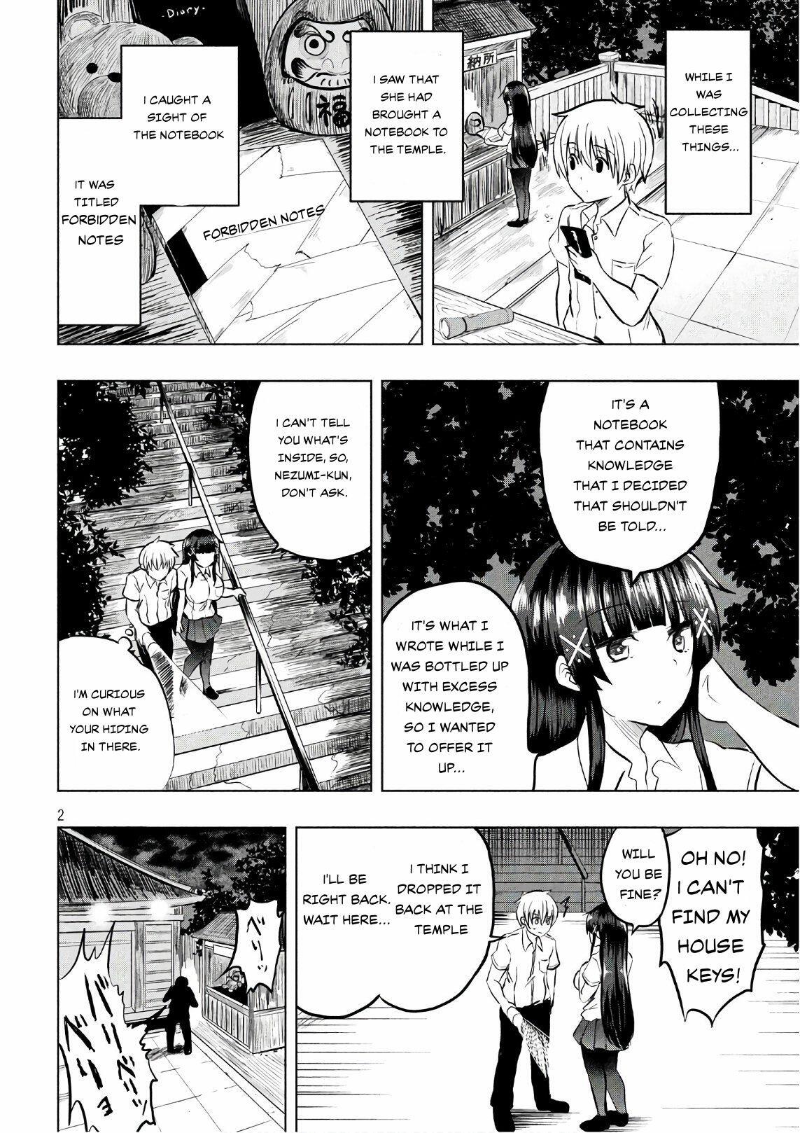 A Girl Who Is Very Well-Informed About Weird Knowledge, Takayukashiki Souko-San Chapter 26: Test Of Courage page 2 - Mangakakalots.com