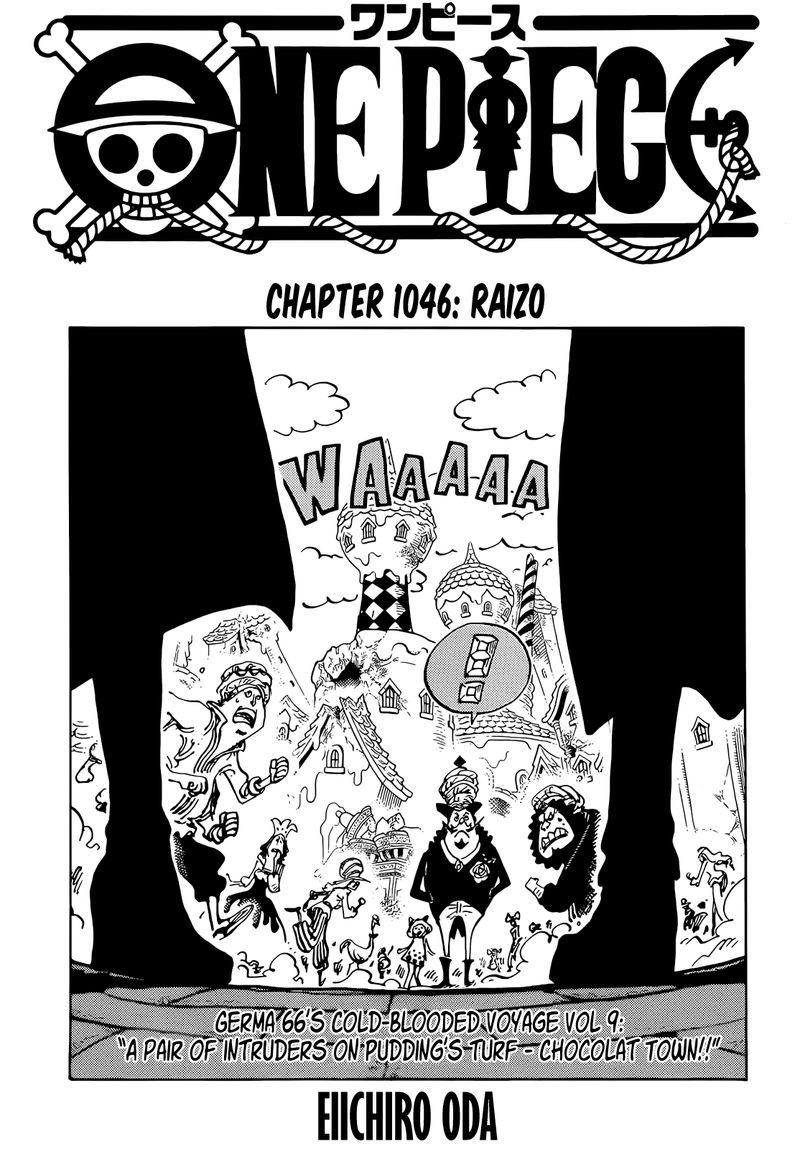 Read One Piece Chapter 1032 on Mangakakalot