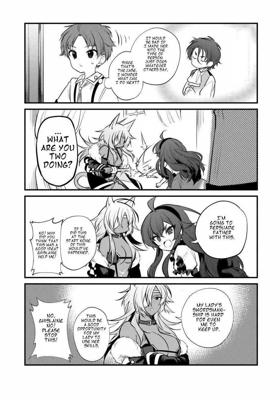 MUSHOKU TENSEI: EVEN IF IT'S A 4-KOMA, I'LL GET SERIOUS chapter-10 Page 8