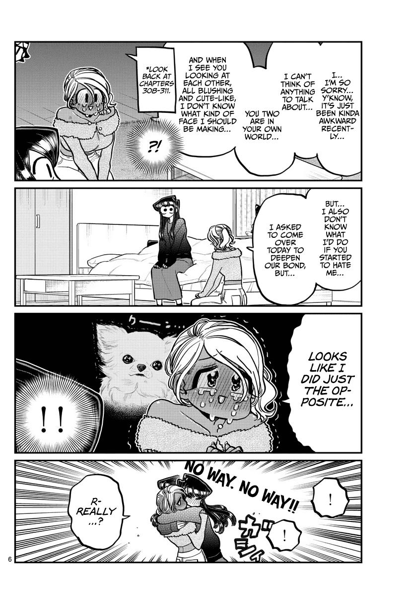 Komi-San Wa Komyushou Desu Chapter 313: Sleepover 2 page 6 - Mangakakalot