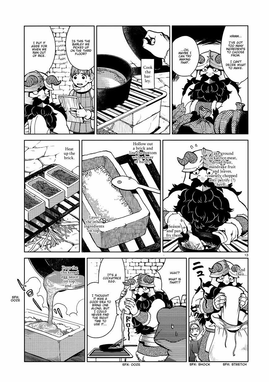 Dungeon Meshi Chapter 35 : Cleaners page 13 - Mangakakalot