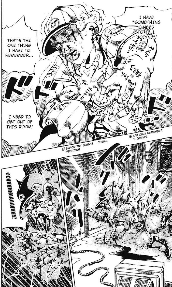 Jojo's Bizarre Adventure Chapter 692 page 19 - 