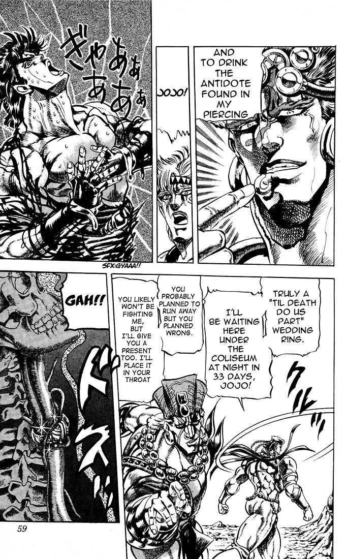 Jojo's Bizarre Adventure Vol.8 Chapter 70 : The Wedding Ring Of Death page 13 - 
