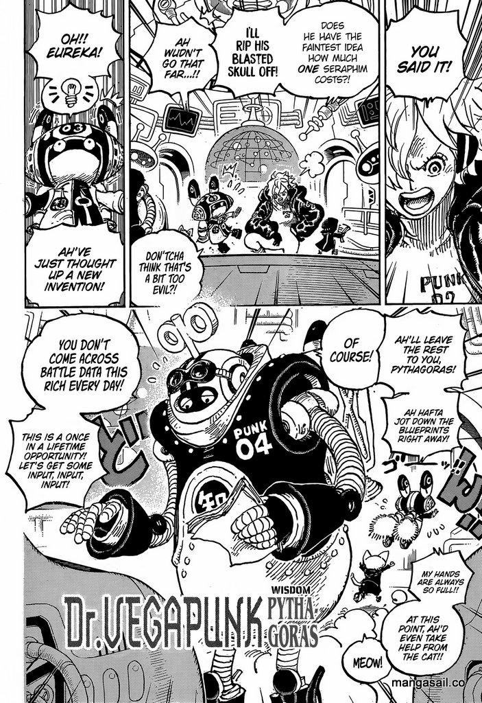 Details of One Piece manga chapter 1065