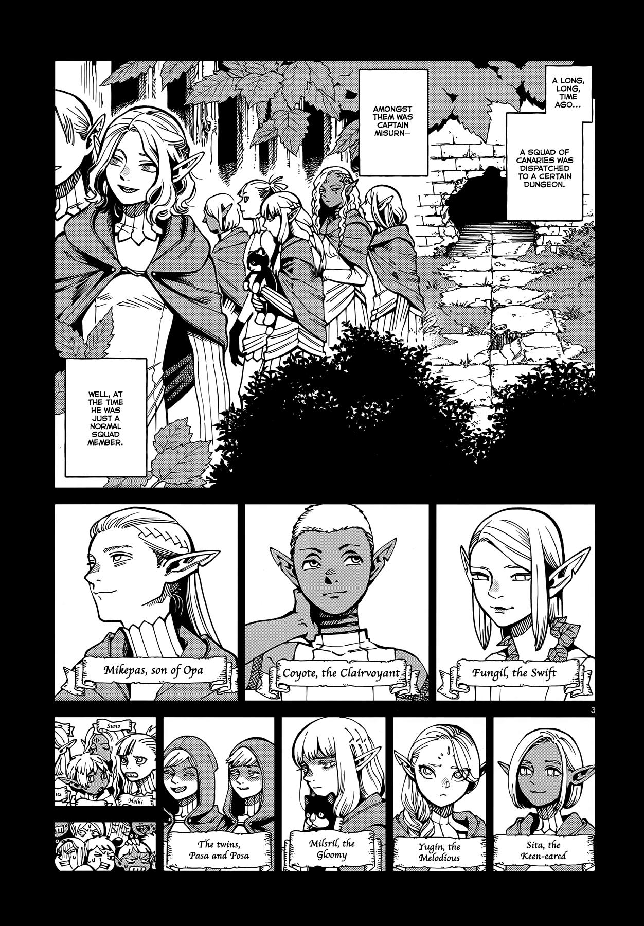 Dungeon Meshi Chapter 62: 6 Days page 3 - Mangakakalot